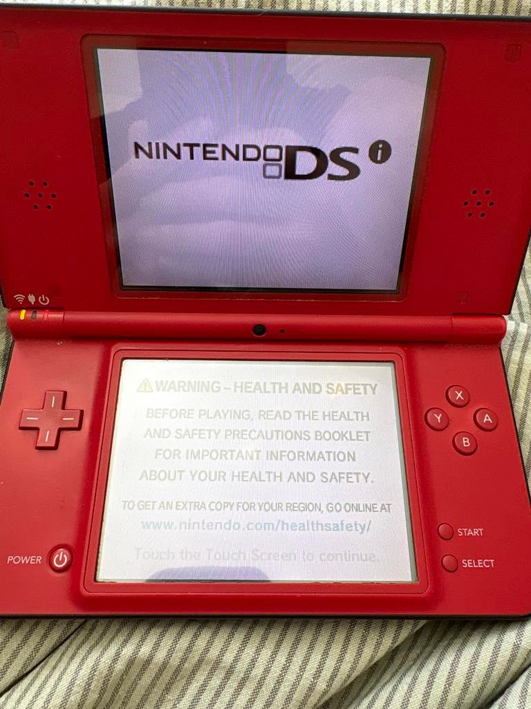 Nintendo DSi XL Super Mario Bros. 25th Anniversary, Ophalen, Gebruikt, Rood, Dsi XL