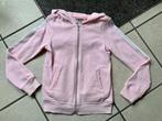 TE KOOP: sportief vest met capuchon van Hema maat 134/140, Ophalen of Verzenden, Zo goed als nieuw, Meisje, Trui of Vest
