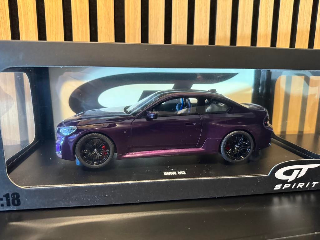GT Spirit BMW M2 G87 Paars GT946 1/1200 Nieuw, Hobby en Vrije tijd, Modelauto's | 1:18, Ophalen of Verzenden, Nieuw, Overige merken