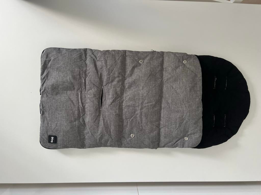 Voetenzak voor kinderwagen/maxi Cosi - Grijs, Ophalen of Verzenden, Gebruikt