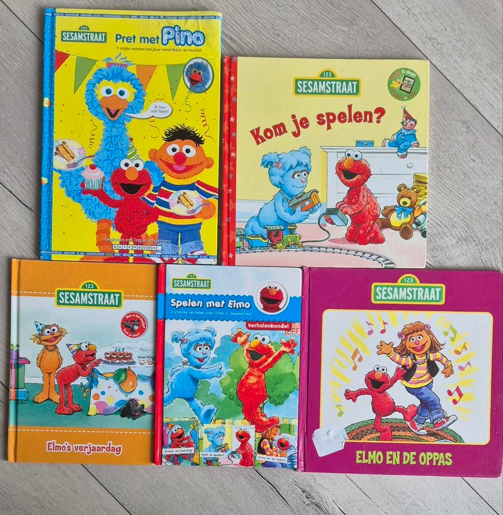 5 Sesamstraat Boekjes, Ophalen of Verzenden, Gelezen, Fictie algemeen