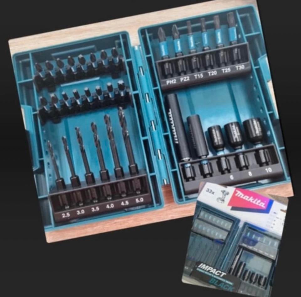 Makita 33 delige boorset, Verzenden, Nieuw