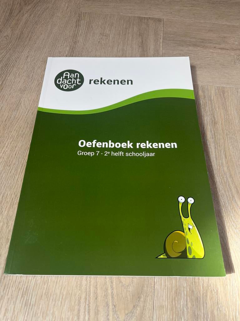 Aandacht voor rekenen groep 7 - 2e helft schooljaar, Boeken, Ophalen of Verzenden, Zo goed als nieuw, Overige niveaus, Overige vakken