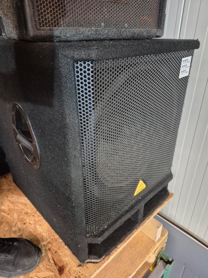 Behringer Geluidsset: B215XL Speakers + VP1800S Subwoofer, Audio, Tv en Foto, Luidsprekers, Gebruikt, Overige typen, 120 watt of meer