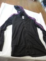 jas, Adidas, Ophalen of Verzenden, Zo goed als nieuw, Zwart