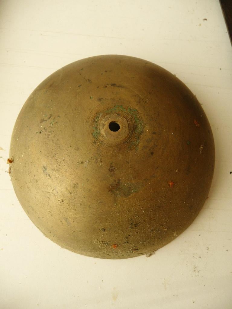 Antieke bel van een comptoise, Antiek en Kunst, Antiek | Klokken, Ophalen of Verzenden