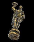 Antiek Bronzen Lakzegel stempel, Antiek en Kunst, Verzenden