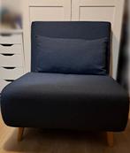 Slaapbank / Stoel - Uitklapbaar tot bed!, Ophalen, Zo goed als nieuw, 75 tot 100 cm, Stof