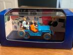 Kuifje tintin de jeep 1:43, Verzamelen, Stripfiguren, Ophalen of Verzenden, Kuifje, Zo goed als nieuw, Beeldje of Figuurtje