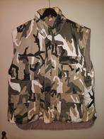 Camouflage bodywarmer maat XXL, Kleding | Heren, Bodywarmers, Ophalen of Verzenden, Gedragen, Overige maten, Wit