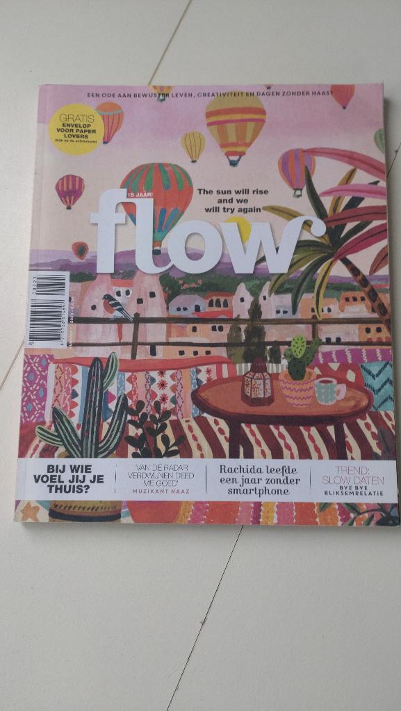 Flow Magazine - nummer 7 2023, Hobby en Vrije tijd, Scrapbooking, Zo goed als nieuw, Album of Boek, Overige merken, Ophalen