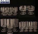 37 X Cristal d'Arques - 1970s - Cavalier Clear glas - Durand, Ophalen of Verzenden, Gebruikt, Overige typen