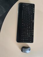 Logitech Draadloos Toetsenbord + Muis, Computers en Software, Toetsenborden, Gebruikt, Toetsenbord en muis-set, Ophalen of Verzenden