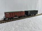 2x Piko NS open goederenwagons, Gebruikt, Gelijkstroom of Wisselstroom, Wagon, NS