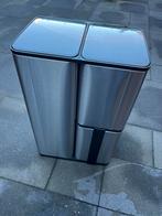 Luzzo Ohio Prullenbak Afvalscheiding 60 liter, Huis en Inrichting, Woonaccessoires | Prullenbakken, Kunststof, 40 liter of meer