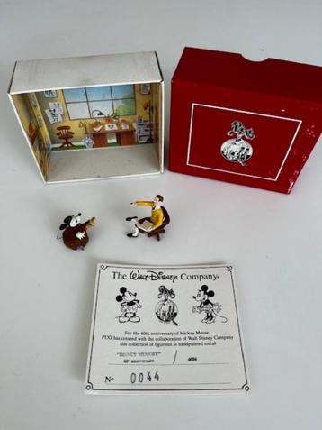 Mickey Mouse Walt Disney/Pixi tinnen figuur limited edition beschikbaar voor biedingen
