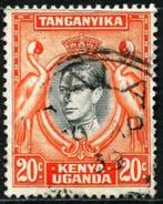 Kenya Uganda en Tanganyika 1938 KGVI 20 C gebruikt, Overige landen, Verzenden, Gestempeld