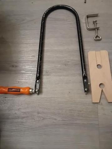 Figuurzaag Skandia met blokje en klem beschikbaar voor biedingen