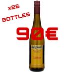26 flessen Duitse Spätlese wijn – Peter Mertes (Rheinhessen), Verzamelen, Biermerken, Ophalen, Flesje(s)