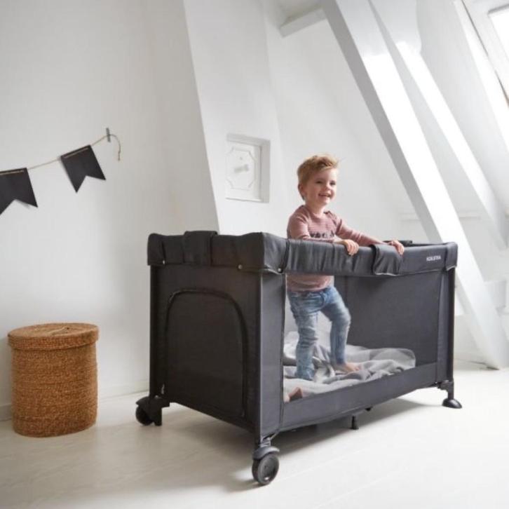 Campingbedje Koelstra T5 / Travelsleeper met extra's, Kinderen en Baby's, Babywiegjes en Ledikanten, Zo goed als nieuw, Reisbedje