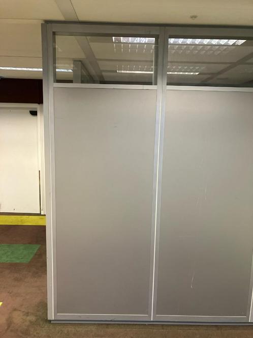 Partij systeemwand scheidingswand tussenwand ( 542 ), Doe-het-zelf en Verbouw, Glas en Ramen, Gebruikt, Overige typen, 160 cm of meer