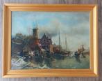 WINTERLANDSCHAP, Antiek en Kunst, Kunst | Schilderijen | Klassiek, Ophalen