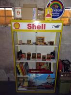 Shell vitrine kast, Verzamelen, Reclamebord, Ophalen