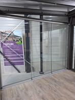 Glasschuifwand 295x220cm (bxh), Tuin en Terras, Overkappingen, Ophalen, Nieuw, Overige typen