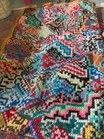 Multicolour geborduurd gehaakt kleed, Ophalen of Verzenden, Gebruikt