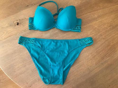 Aubade, bikini 75C/40 in turquiose (ZGAN), Kleding | Dames, Badmode en Zwemkleding, Zo goed als nieuw, Bikini, Blauw, Ophalen of Verzenden
