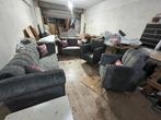 Nieuwe 4 stuk set bank Shumway - Hoge Kwaliteit 6 kussen!!, Ophalen of Verzenden, Nieuw, Stof, Modern