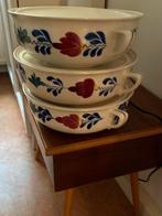 3 Boerenbont Schalen - Puntgaaf!, Ophalen of Verzenden