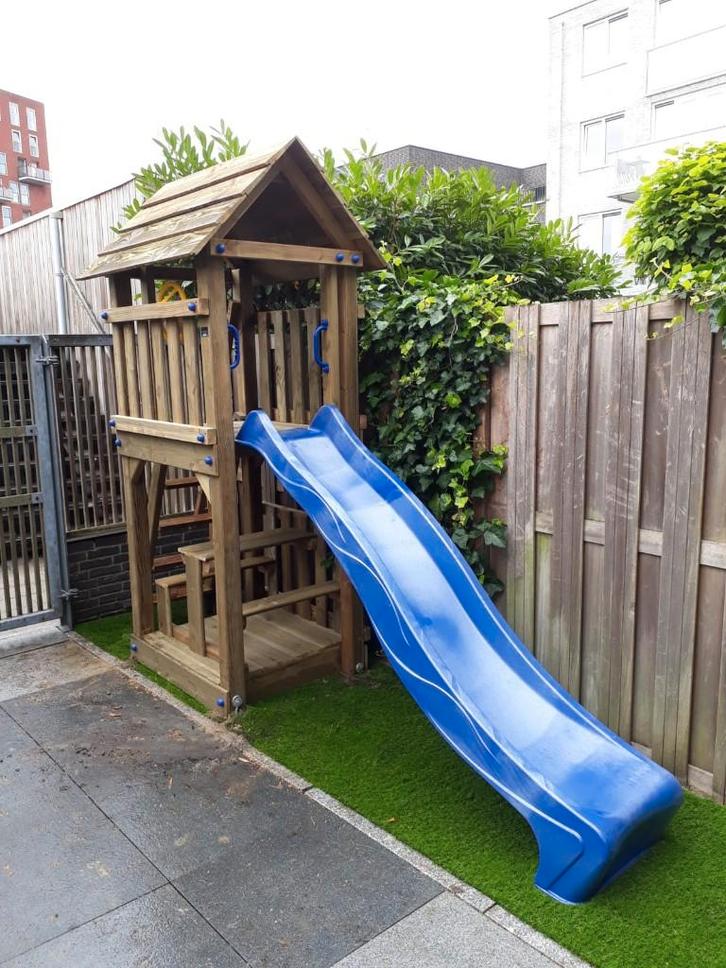 compacte KLEINE TOREN speelhuis klimtoren speeltoestel, Kinderen en Baby's, Speelgoed | Buiten | Speeltoestellen, Nieuw, Brandweerpaal