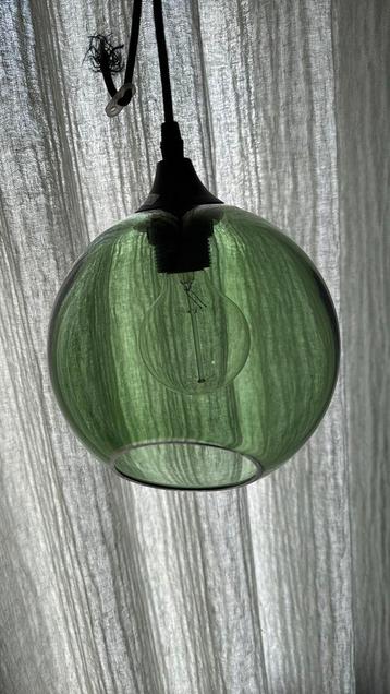 Design by us lamp glass green