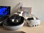 Meta Quest 3 (128GB) + Accessoires, Spelcomputers en Games, Virtual Reality, Ophalen of Verzenden, Zo goed als nieuw, VR-bril