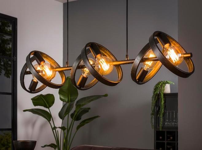 Hanglamp Amara (RETOUR24 internet retour) in doos, Huis en Inrichting, Lampen | Hanglampen, Nieuw, Minder dan 50 cm, Glas, Ophalen of Verzenden