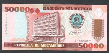Bankbiljet - Mozambique 50.000 Meticais 1993 - UNC. beschikbaar voor biedingen