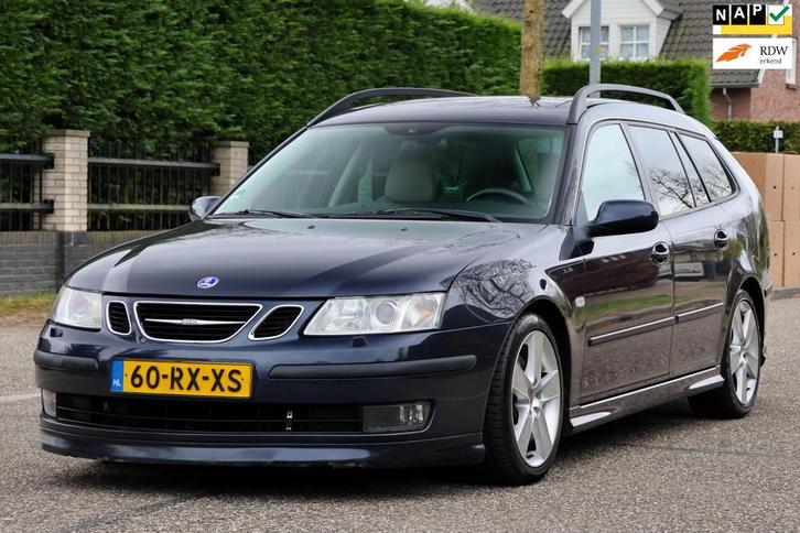 Saab 9-3 Sport Estate 2.8 V6 T Aero | LPG-G3 | AUTOMAAT | NA, Auto's, Saab, Bedrijf, Te koop, Saab 9-3, ABS, Airbags, Airconditioning