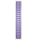 Halbach geblokt lint lavendel (kleur 537) 10 mm 25 meter, Hobby en Vrije tijd, Kaarten | Zelf maken, Nieuw, Overige typen, Overige thema's