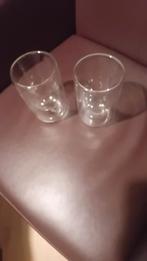 2 dubbelwandig koffie/ thee glazen 350 ml,, Huis en Inrichting, Keuken | Servies, Glas of Glazen, Nieuw, Ophalen of Verzenden