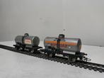 Josef Tankwagons HO Schaal - Set van 2, Overige merken, Gebruikt, Gelijkstroom, Wagon