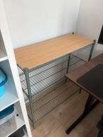 Ikea Omar Stellingkast met Houten Blad, Ophalen, Gebruikt