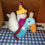 Hema zwaan met jongen erop knuffel 23 cm, Kinderen en Baby's, Speelgoed | Knuffels en Pluche, Ophalen of Verzenden