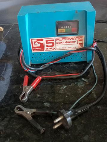 KRIJNEN AUTOMATIC ACCULADER 5AMP (zie omschrijving) beschikbaar voor biedingen