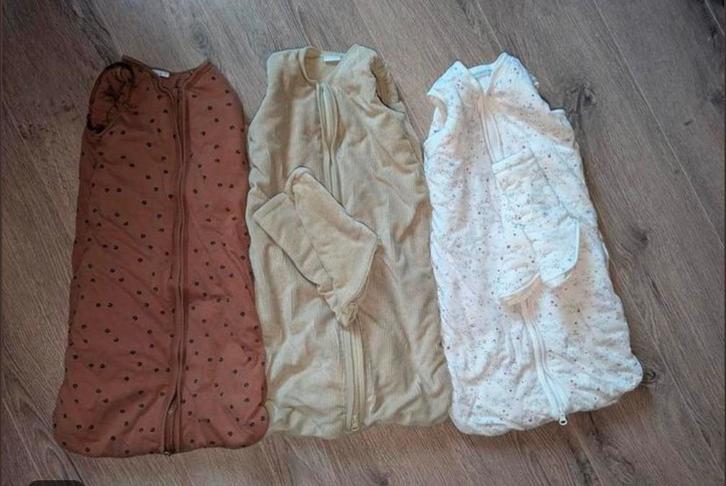 Set van 3 Babylook slaapzakjes 70 cm, Kinderen en Baby's, Dekens, Slaapzakjes en Inbakerproducten, Zo goed als nieuw, Slaapzak
