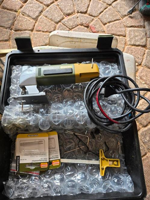 Mini decoupeerzaag Proxxon 230 volt, Doe-het-zelf en Verbouw, Gereedschap | Handgereedschap, Zo goed als nieuw, Ophalen of Verzenden
