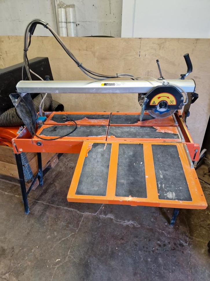 Battipav VIP 290 Tegelzaagmachine met zaagblad, Doe-het-zelf en Verbouw, Gereedschap | Slijpmachines, Gebruikt, Overige typen