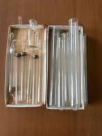 Oude Laboratorium Flesjes / buisjes, Antiek en Kunst, Ophalen of Verzenden