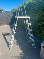 Intex Zwembadtrap Deluxe 132 cm - Met Plateau, Tuin en Terras, Ophalen of Verzenden, Gebruikt