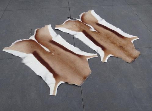 Springbok huiden skins, Huis en Inrichting, Stoffering | Tapijten en Kleden, Nieuw, Rechthoekig, Ophalen of Verzenden